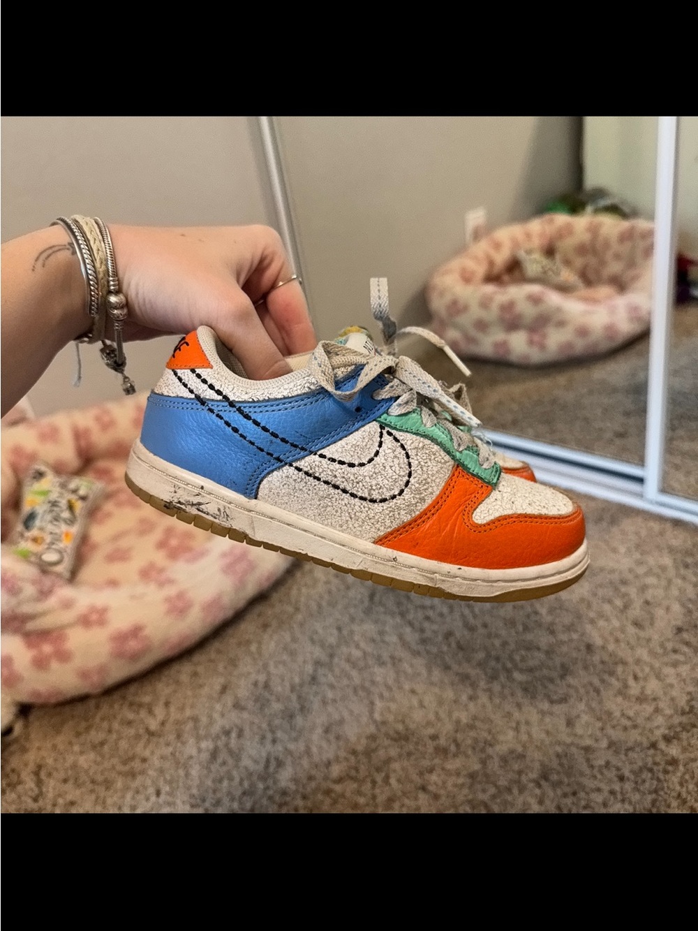 Kids Multicolor Nike Dunks